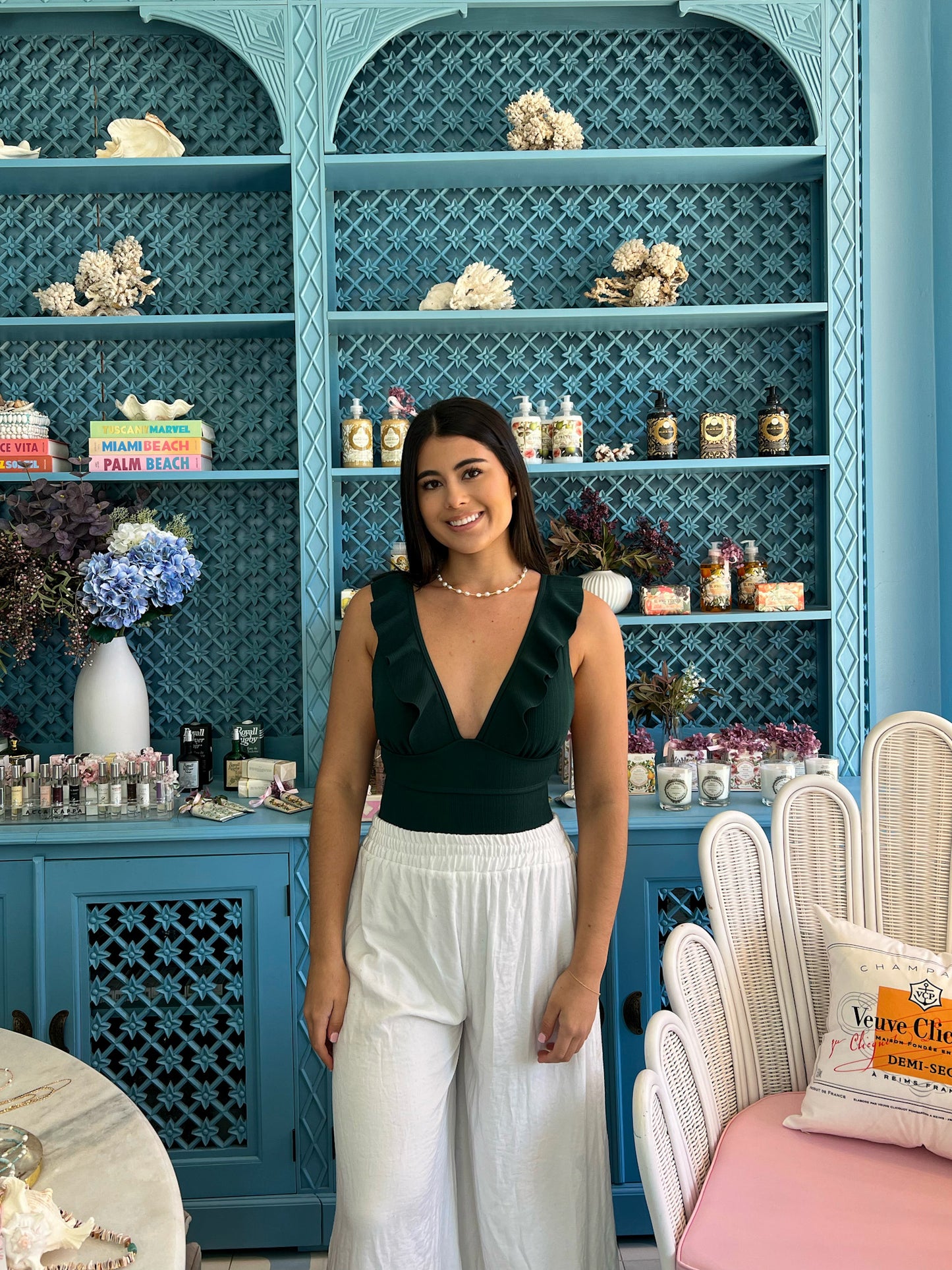 Aphrodite One Piece - Emerald Green