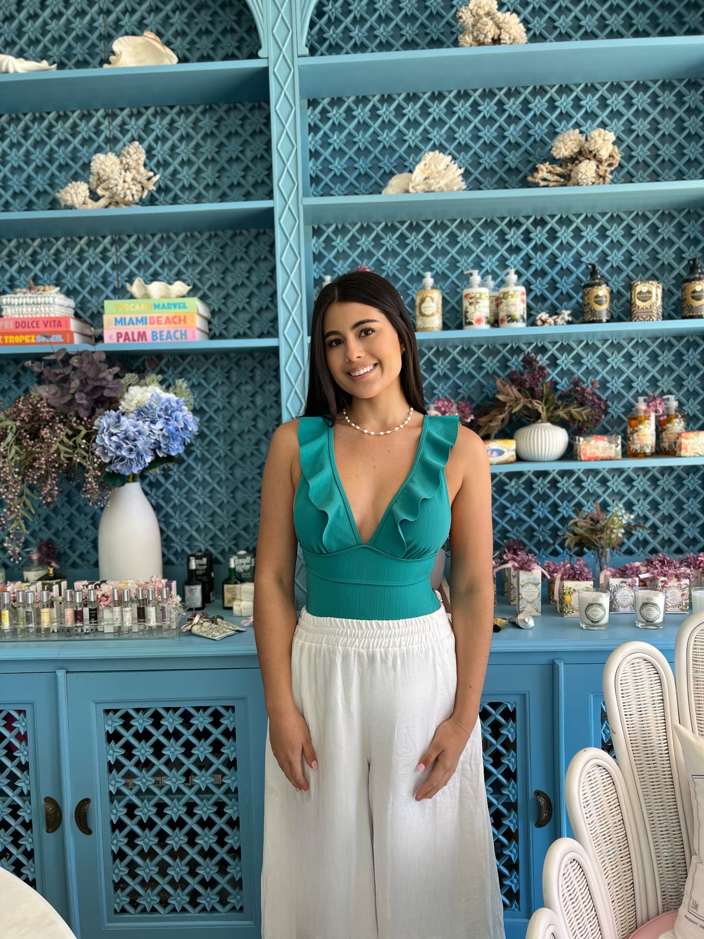 Aphrodite One Piece - Teal